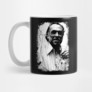 Charles Bukowski Vintage Distressed Mug